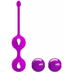 Pretty Love Boules de Geisha Tighten Up II Pretty Love 8.5 x 3.2cm Violet